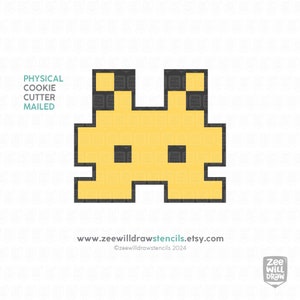 Space Game Character cookie cutter