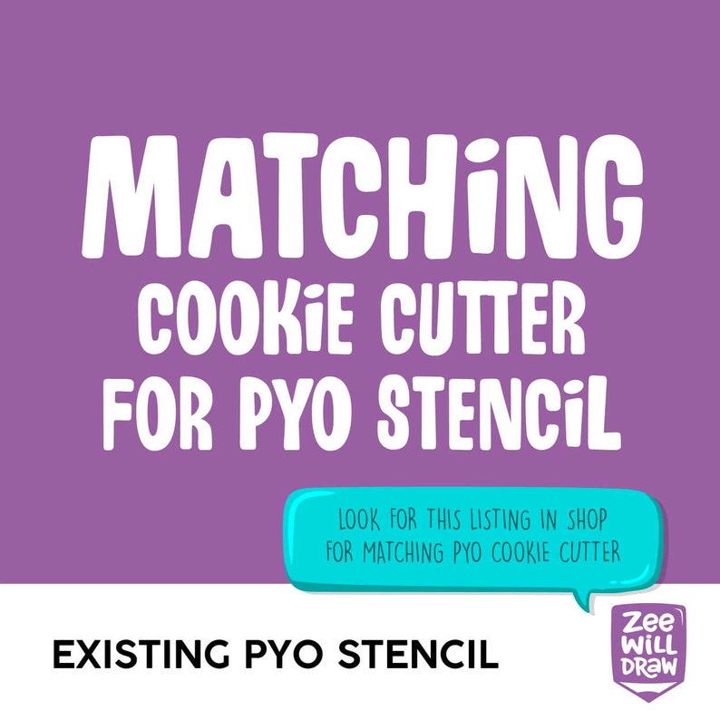 Pumpkin Patch PYO Stencil for Cookies, Cakes and Crafting - Etsy