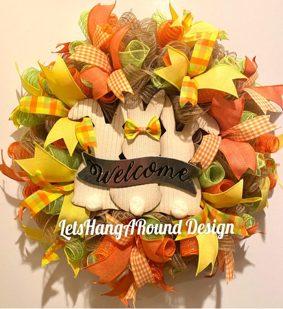 Easter Wreath, Spring Easter Wreath, Spring Wreath, Easter Door Wreath, Front Door Easter Wreath, Easter Wreaths, Spring Wreaths
