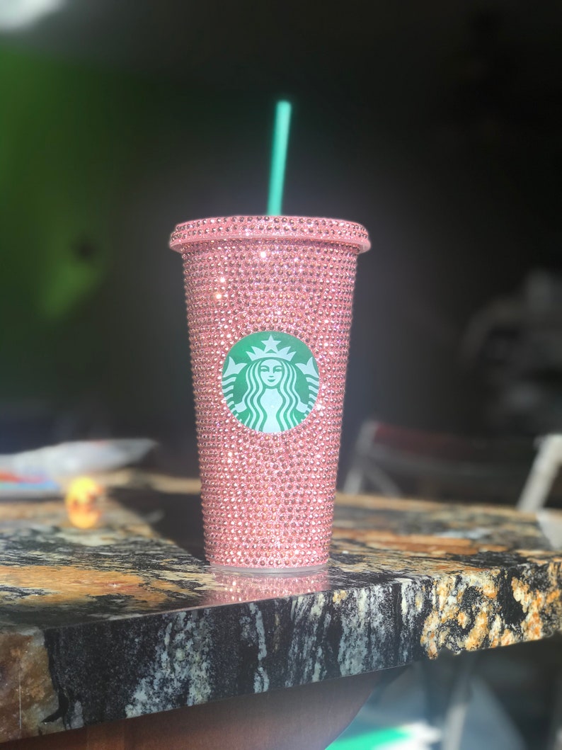 rhinestone starbucks tumbler