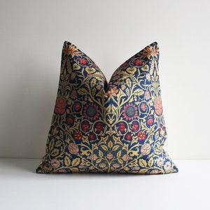 William Morris Classic Pattern Gedruckt Dekorativer Dekokissenbezug - Baumwolle Leinen Decor Kissenbezug 18x18 20x20 Kissenbezug, Geschenke