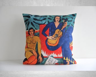Matisse pillow | Etsy Spanish Decor Modernist Pillows Throw