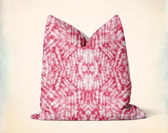 Rötlich Rosa Kissenbezug