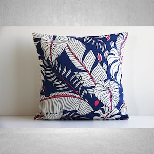 Palm Tree Throw pillow cover, Tropical decor pillow cover Linen Cotton, 18x18 / 45x45cm 20x20 16x16 Decor cushion cover for home decor