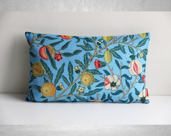 Fodera per cuscino lombare botanico William Morris – Fodera per cuscino Art Nouveau classica