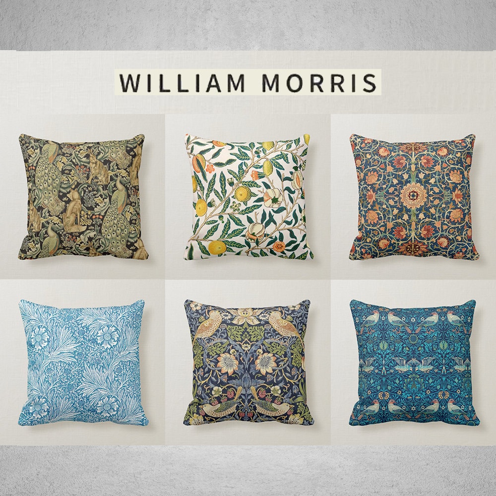 william morris cushion