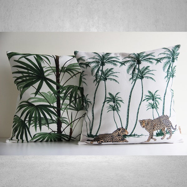 Pillow Cover - Green Animal main image 1