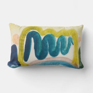 Pond in Sunlight 1935 - Arthur Dove abstract modern art Lumbar Pillow Cover - Modern Pillow case 12"x20" / 50x30cm cushion cover