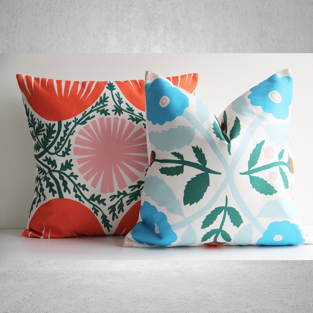 thumbnail interactive-video image 1 of Cute Cartoon Owl Print Cotton Linen Pillow Cover – 18x18 Decorative Cushion Case For Sofa & Home Decor 1 of 1
