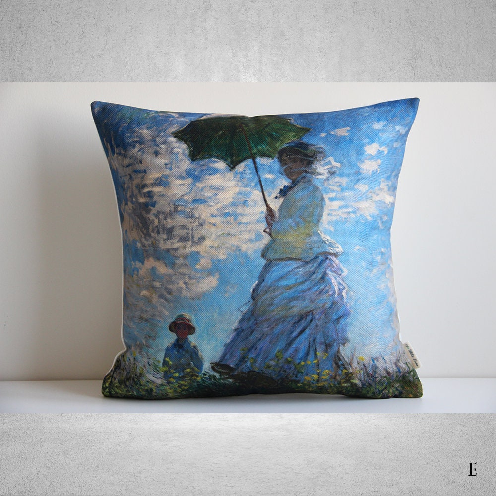 クロード・モネの絵画 クッションカバー - モネアート