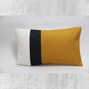 Color Blocks Geometric Lumbar Pillow Decor Cushion Cover Rectangle Decorative Pillow Cover Personalized Decor Pillow Case 20x12in/ 50x30cm