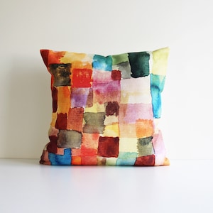 Paul Klee Pillow Cover - Abstract Decor Cushion Cover, Modern Art Decor 18x18 20x20 45x45cm Pillow Case