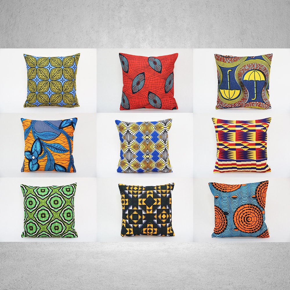 ankara pillow cases