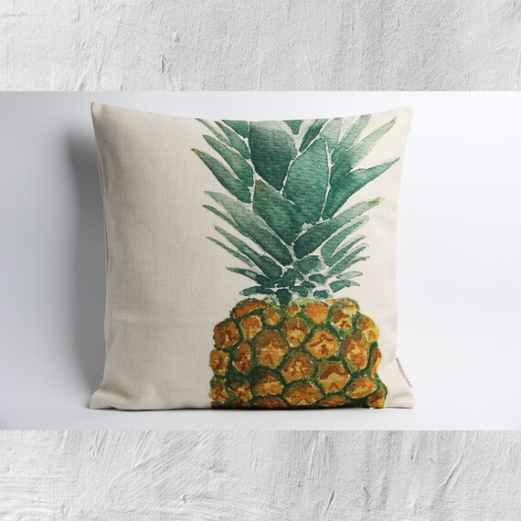 pineapple lumbar pillow