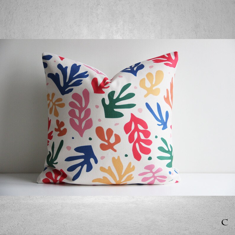 Henri Matisse Cut Outs Art Throw Pillow Cover Matisse Cut Etsy