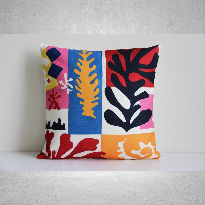 Henri Matisse Cut Outs Art Decorative Throws Pillow Covers Etsy