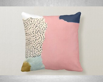 Multicolor 16x16 Swesly Totes & Pillows Abstract Pattern Leaves in Pink on Gray AES317 Throw Pillow Multicolor 16x16 Swesly Totes & Pillows Abstract Pattern Leaves in Pink on Gray AES317 Throw Pillow