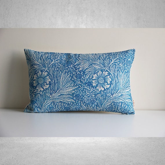 Marigold William Morris Lumbar Pillow Cover 16x24 12x20 50x30cm