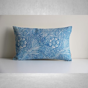 Copricuscino lombare William Morris - Copricuscino Morris Floral Art, Copricuscino lombare con decoro antico, 50 x 30 cm, 45 x 30 cm