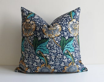 Classic William Morris Pattern Throw Pillow Cover - Morris Art Cushion Cover, Old Fashion 18x18 45x45cm 20x20 Decorative Pillow Case gifts