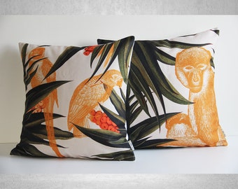 MONKEY Designs By VKOKAY Like T-Shirt Cute Funny Spider Monkey Throw Pillow Multicolor 18x18 MONKEY Designs By VKOKAY Like T-Shirt Cute Funny Spider Monkey Throw Pillow Multicolor 18x18