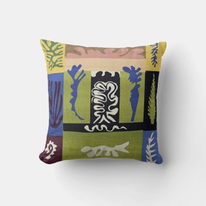 Henri Matisse Art Decorative Throw Pillow Cover, Modern Art Decor Pillow cases 18x18 20x20 cushion covers, Gifts