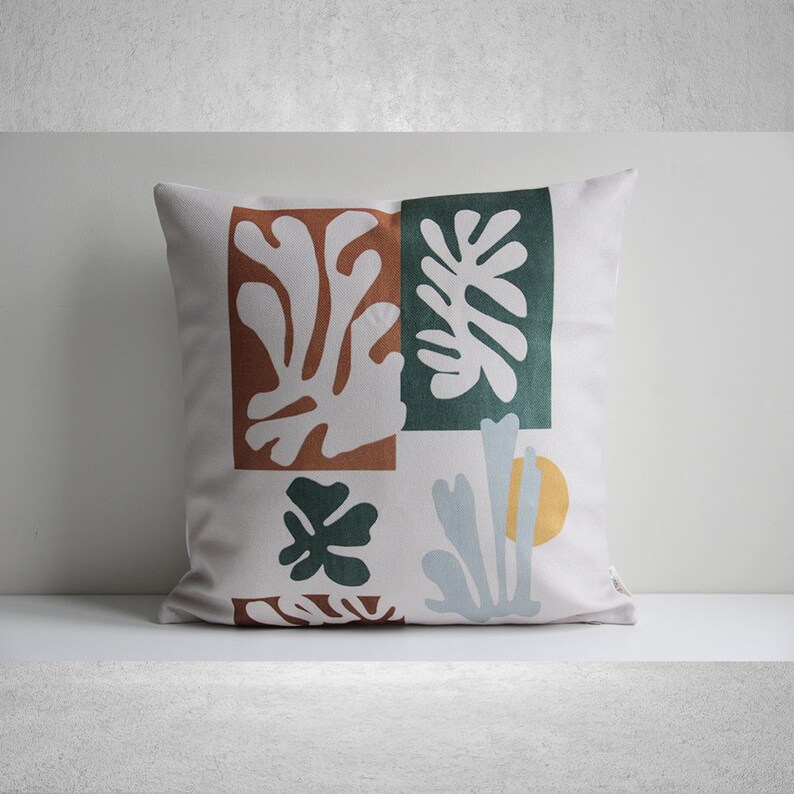 Henri Matisse Art Throw Pillow Covers Matisse Cutouts Etsy