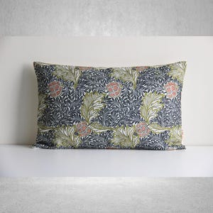 Federa per cuscino floreale William Morris da 20"x12" pollici/50 x 30 cm - Federa per cuscino Morris Art, antica federa decorativa per cuscino lombare in regalo