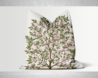 Blossoms - Nature Decorative Throw Pillow Cover