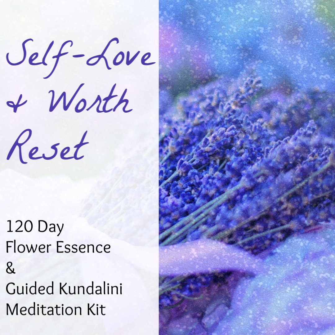 Flower Essence for Selflove Online Course Kit Flower Essence for Selfworth & Selfesteem