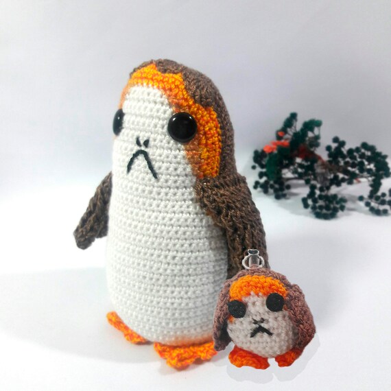 stuffed porg