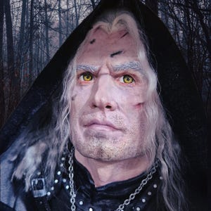 Geralt of Rivia /The Witcher handmade bust