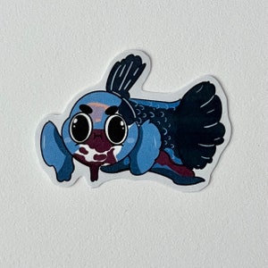 Freddie Sticker 3 Pack - Koi Betta Fish