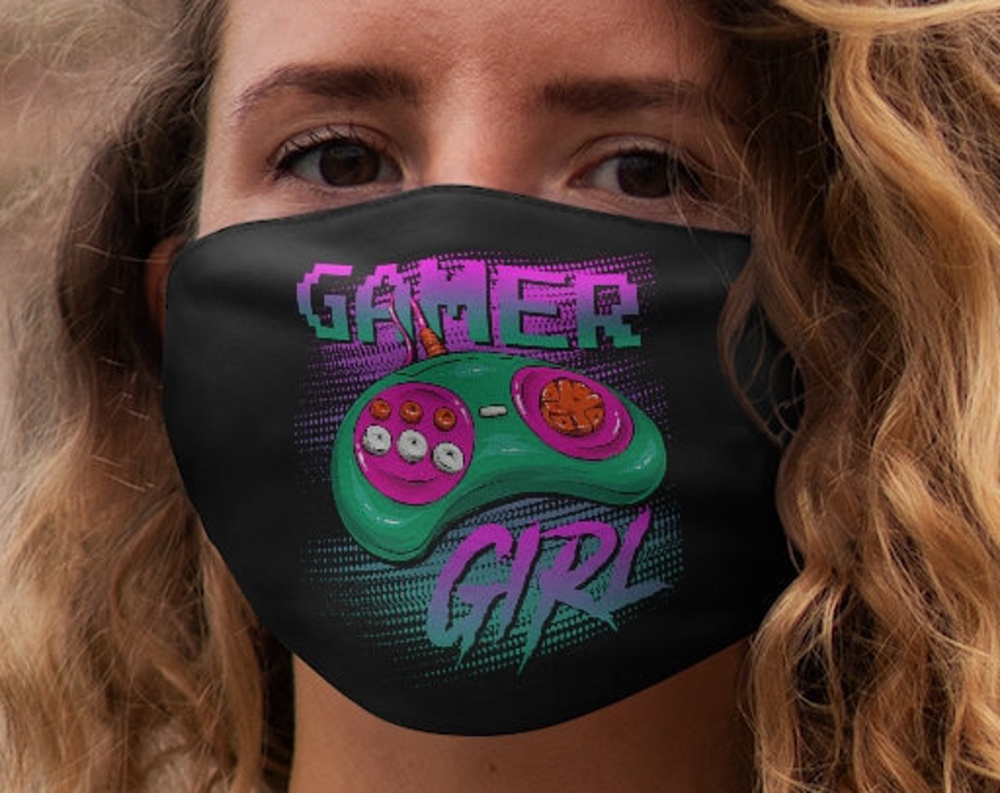 Discover Mascarilla Gamer Girl