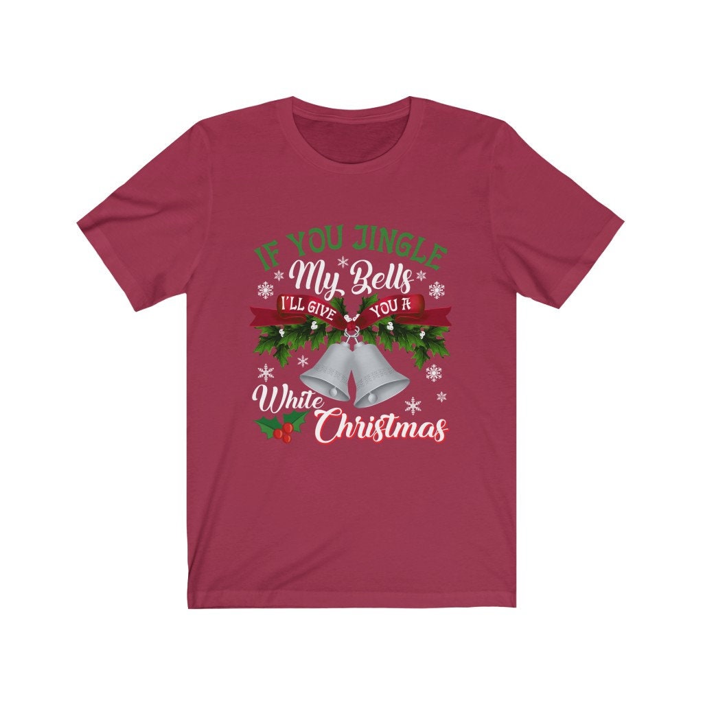 Jingle Bells White Christmas Xmas Gifts Christmas Party Jingle - Etsy