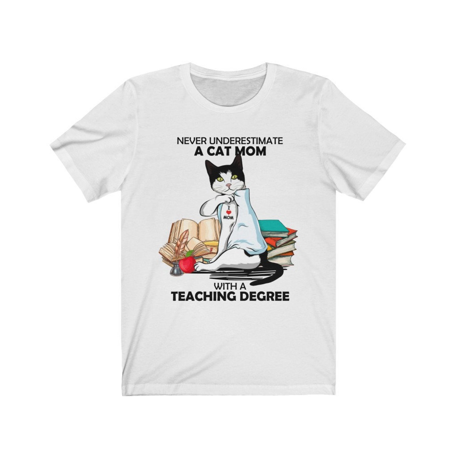 Cat Tshirt Cat Lover Shirt Funny Cat Shirt Cat Tee Cat TShirt Etsy