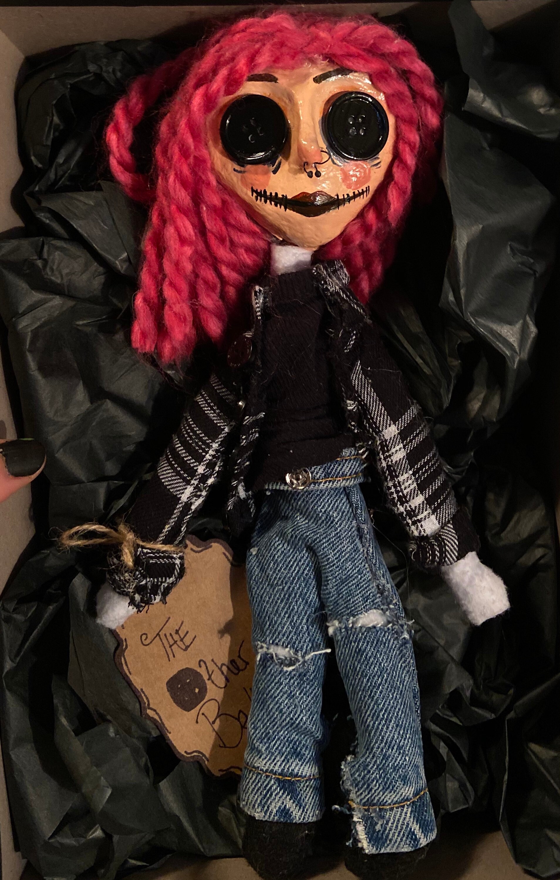 Custom coraline Doll for Sale Etsy UK