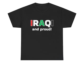 irakisch und stolz T-Shirt - Unisex Kleidung Geschenk - WM