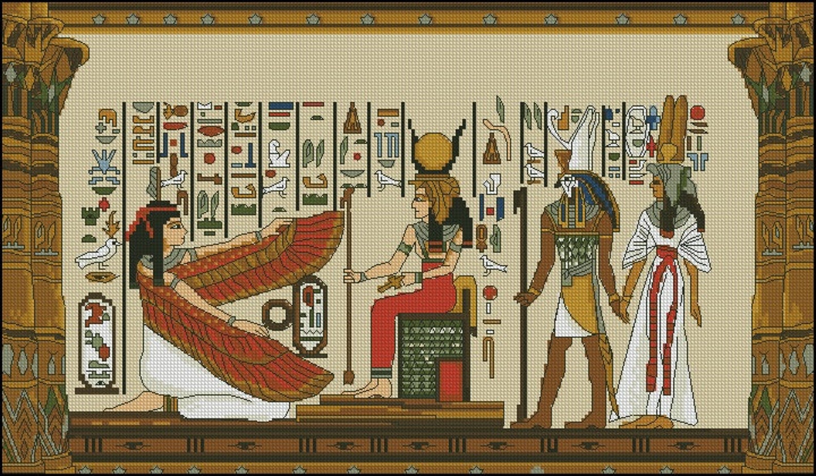 Egypt Counted Cross StitchDigital FileInstant DownloadPDF Etsy 230 cross stitch egyptian ideas in 2021