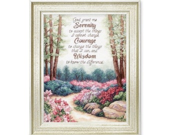 Serenity - Cross Stitch Pattern/Instant Digital Download/PDF File