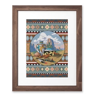 Southwest Beauty -Counted Cross Stitch/Digital File/Instant Download/PDF File