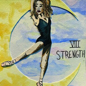 Strength Tarot Print