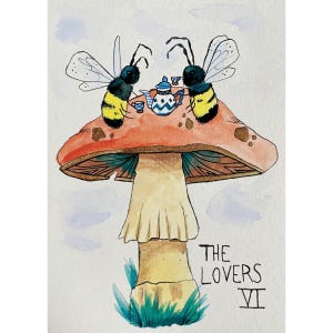 Lovers Tarot Print