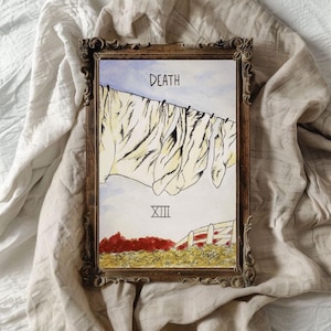 Tod, Tarot Druck