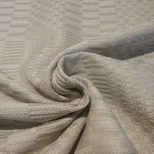 Lee Jofa Stereoptic Check Weave Celadon Beige Upholstery Drapery Fabric