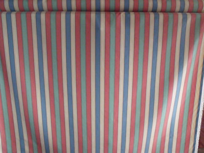 Kravet France Heavy Duty Stripe Brights and Pastels Upholstery Fabric 2 Colors