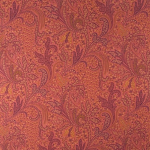 Lee Jofa 100% Cotton Jaipur Paisley Print Color Crimson
