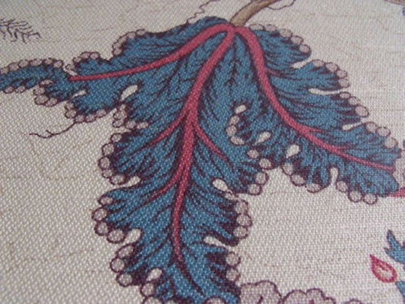 Parchment Lee Jofa English Linen Cotton Gujarat Print