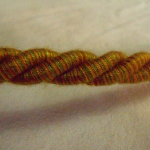 Vintage Lyon France Trim Twisted Rope Cord Pale Gold Trim Passementerie Drapery