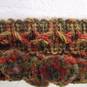 3 Farben - Lee Jofa UK Wolle Cumbrian Ball Fringe Trim Posamenten